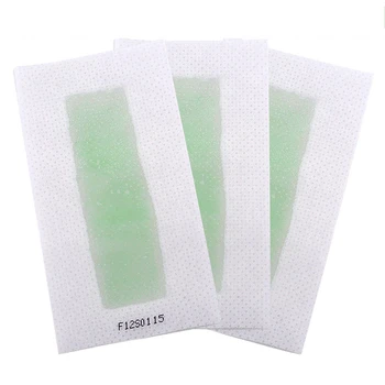 

10pcs/lot Double Side Use Roll On Hair Remover Wax Strips Depilatory Wax Epilator Paper For Face / Legs Hair Removal Cream P2