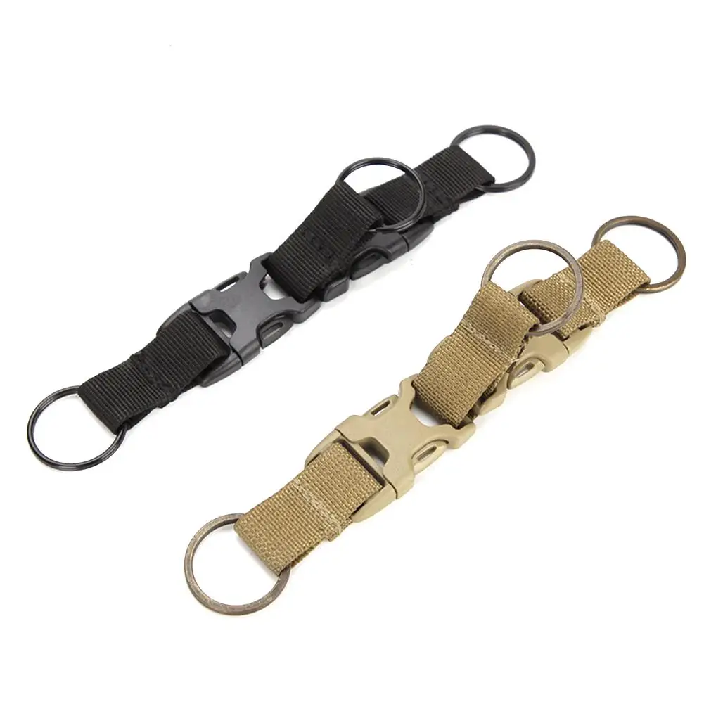 

Outdoor Buckle Multifunction Durable Nylon Backpack Bag Luggage Buckle Wear-resistant Travel Hiking Camping Release Bump Buckle