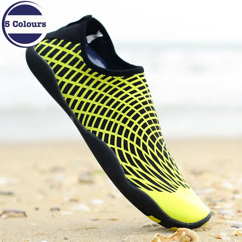 Летние мужские и женские пляжные быстросохнущие уличные кроссовки для занятий фитнесом и йогой легкие удобные дышащие кроссовки
