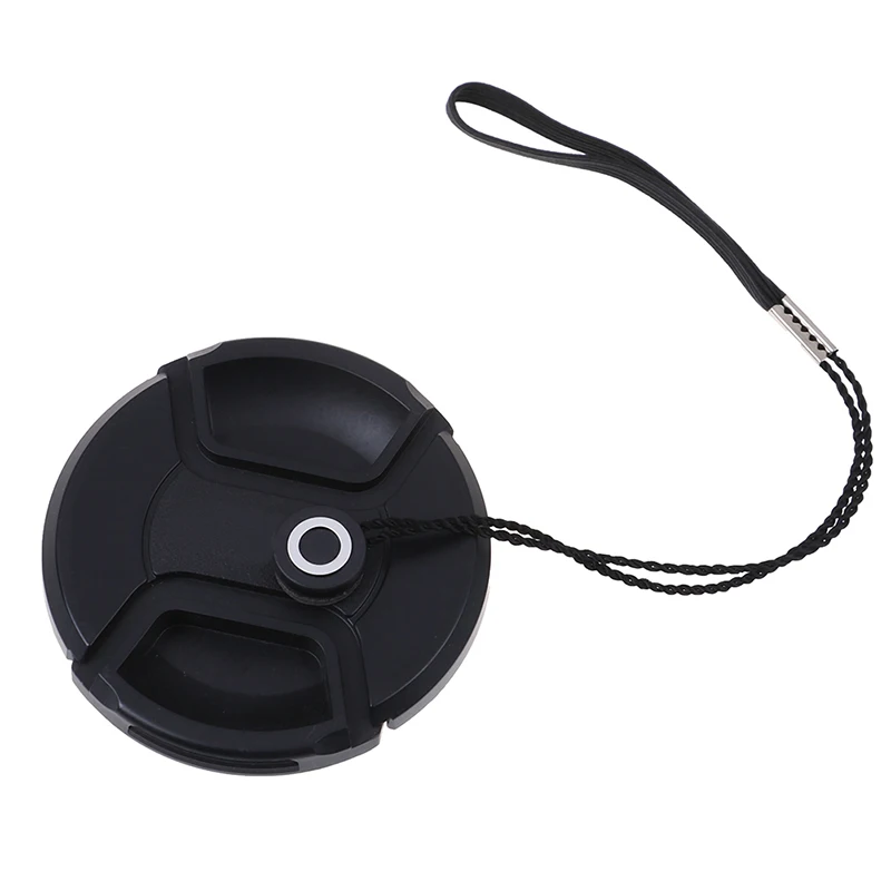 New 2Pcs DSLR Lens Cover Cap Holder Keeper Strap Cord String Leash Rope For DSLR Digital Film Camera