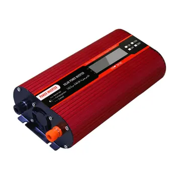 

12V To 220v1500w Inverter Vehicle Power Converter Photovoltaic Inverter LCD Essential Accessories