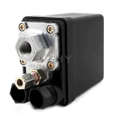 

Air Compressor Pressure Switch Control Valve 240VAC 15A 1 Port 175 PSI 12Bar