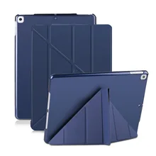 For-ipad accessories for-ipad 10.2 inch PC multi-fold protective cover tablet hibernation protective cover for-ipad 10.2 case