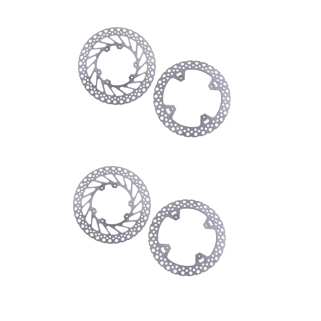 4 Sets 240mm Motorbike Front Rear Brake Disc Rotors for Honda-HM CRE300FX/CRE500FX 2008-2009 Motorcycles