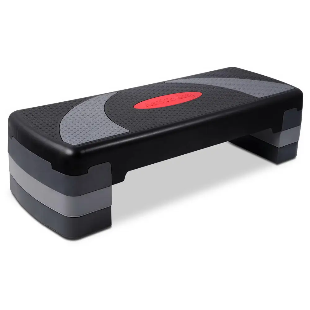 

Everfit 3 Level Aerobic Step Bench AES-T002 Adjustable 3-Level Stack Design Bench 78 X 28 X 19.5cm Perfect For In Home Exercise
