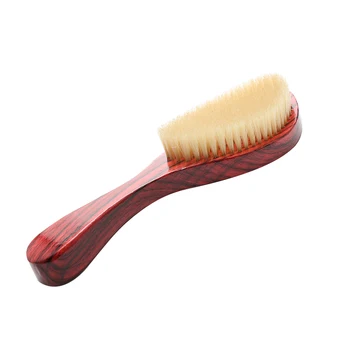 

Soft Hair Brush Hair Cream Unisex Bristle Hair Beard Brush Oil Head Brush Curve Wave Hair Brush