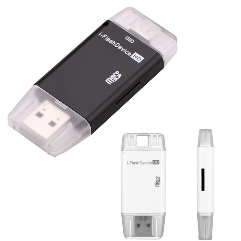 TF кардридер Micro USB OTG адаптер для iPhone 11 pro max x xs xr 6 7 8 plus ipad Android phone PC|memory card reader|card reader
