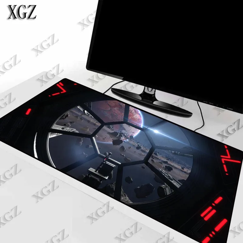 

XGZ Star Wars Extra Large Gaming Mouse Pad Gamer Computer Speed pad Rubber Locking Edge Anime Mat Desk Xl Xxl