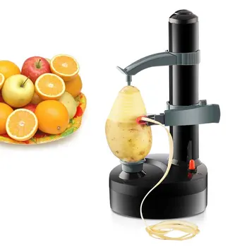 

Multifunction Automatic Stainless Steel Electric Peeler Fruit Peeler Vegetable Cutter Three Spare Blades Potato Peeler Machine