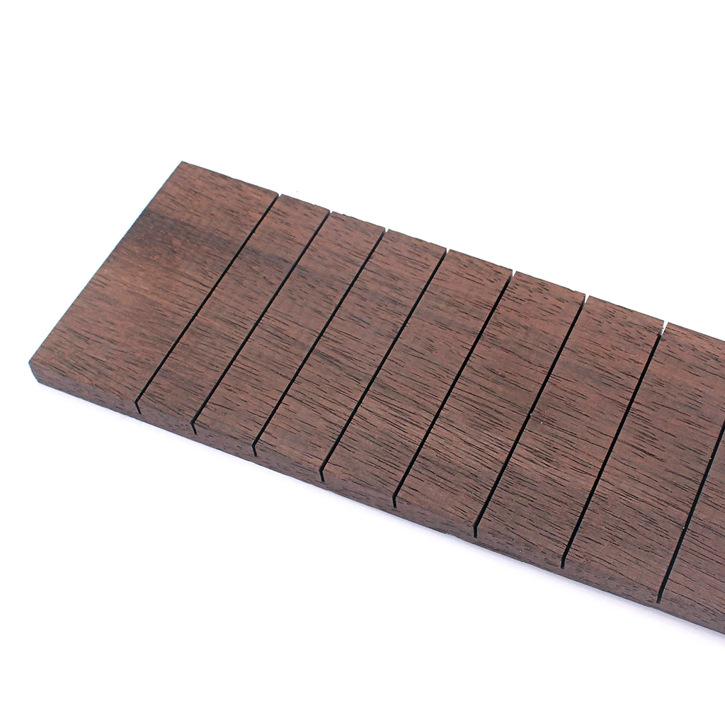 Slotted 22 Fret Fingerboard Material Rosewood 470mm for 41inch Acoustic Guitar Replacement Parts