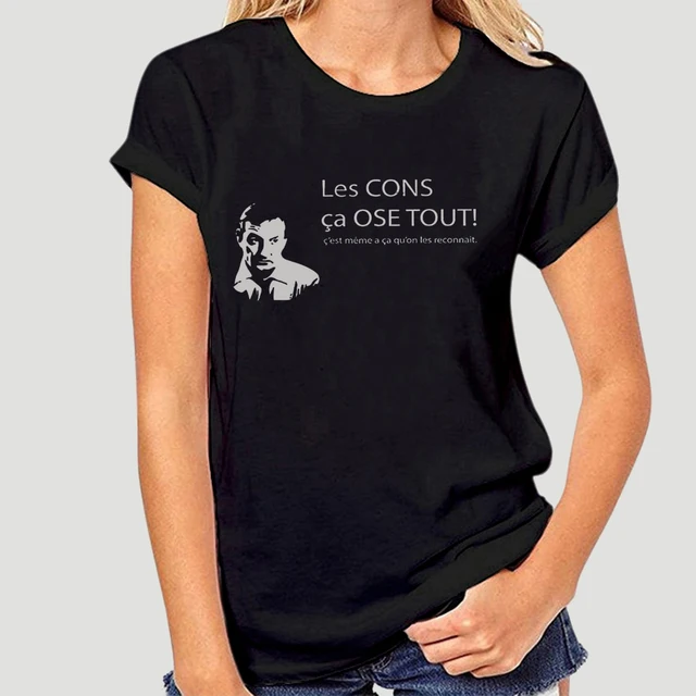 Men T Shirt Lino Ventura Ca Dares All The Idiots Tshirts Women T Shirt 1651d T Shirts Aliexpress