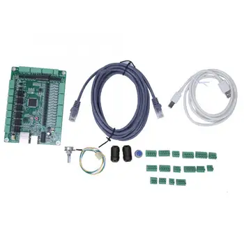 

Mach3 CNC Motion Board USB/Ethernet Double Interface Control Card 168M 500KHz Output CNC Control Card