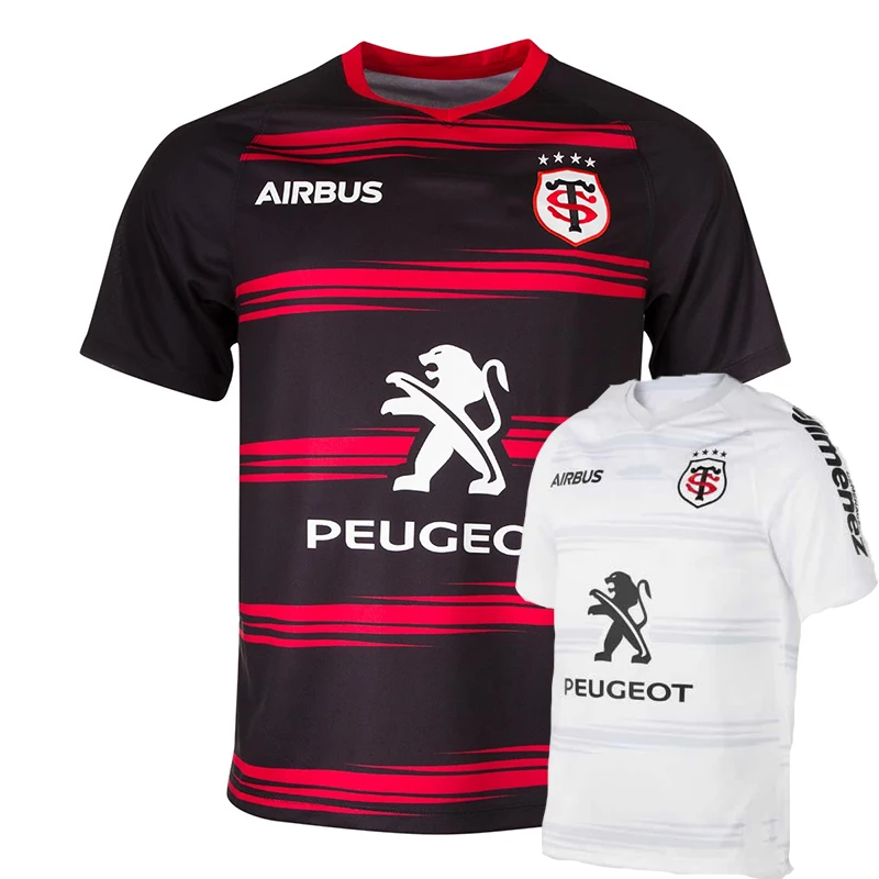 Camiseta de Rugby para hombre, réplica de toulosa Home Away, talla de la camisa deportiva: S-5XL, 2021