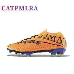 2020 New Speed Flying Black General Series Long Spike Football Shoes Outdoor Fashion Professional Low Top Football Boots Men