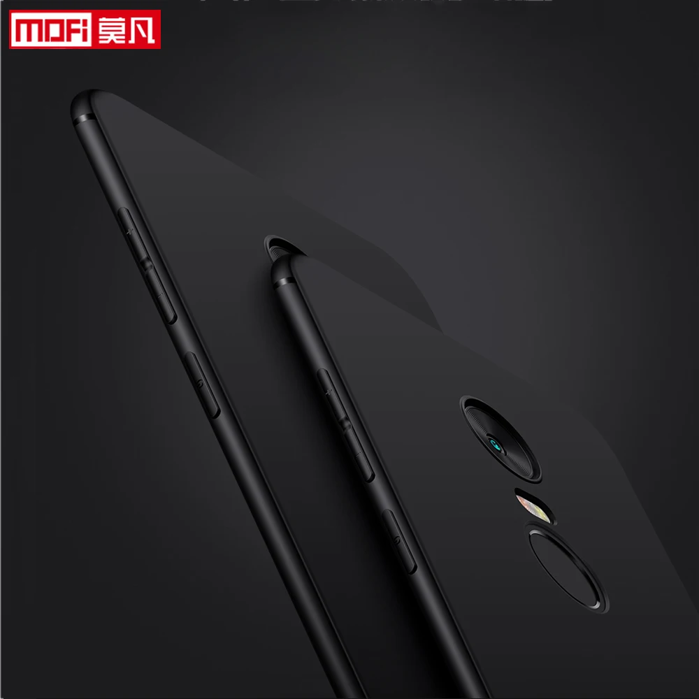 Матовый чехол для xiaomi redmi 5 plus силиконовая задняя крышка мягкая ультратонкая черная защита тонкий Чехол
