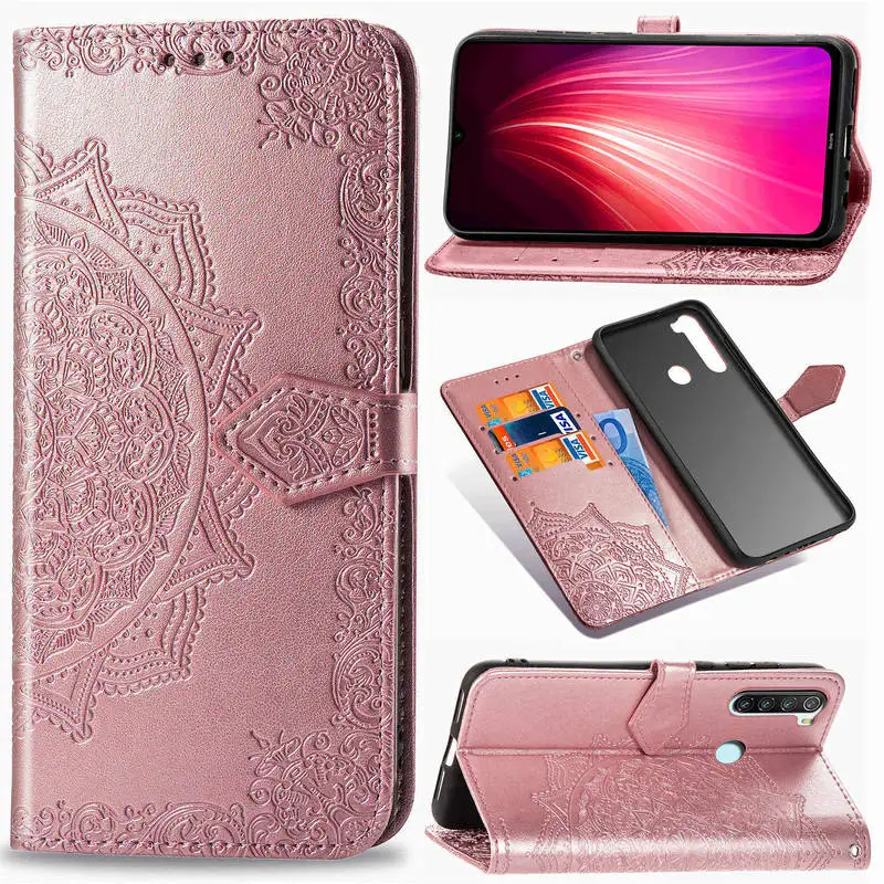 

Xiaomi Redmi Note 8T Case Luxury Flip Leather Case for Redmi Note8 Cover for Xiaomi Redmi Note 8 Pro Anti-fall Wallet Case Funda