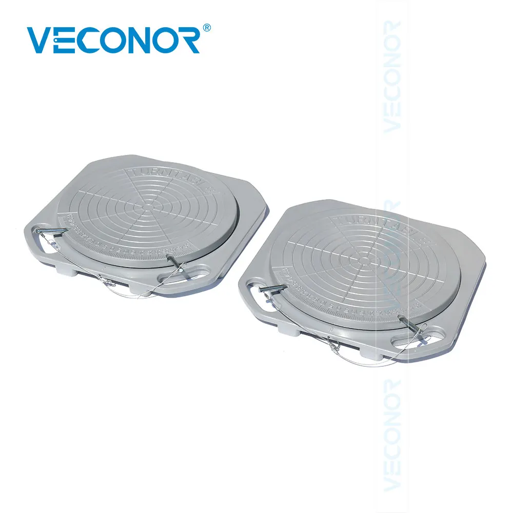 Vkonor система выравнивания колес поворотные пластины автомобильный светильник поворотные столы радиусные пластины со шкалой 5 тонн грузоподъемность