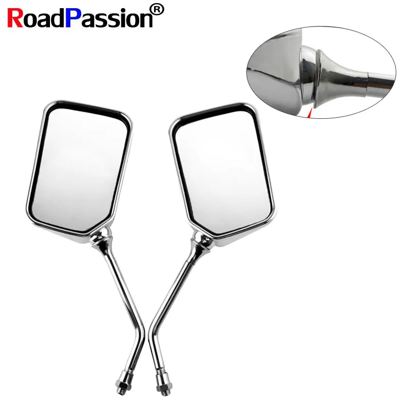 Road Passion Motorcycle Accessories Rear Side View Mirrors For HONDA CB400 VTEC400 VTR250 CB-1 CB250 CB750 CB1000 CB1300 | Автомобили и