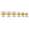 5Pcs Hollow Metal Button Black Silver Gold Buttons Round Decorative Button For Clothes Sewing Accessories DIY Crafts 14-27mm 3