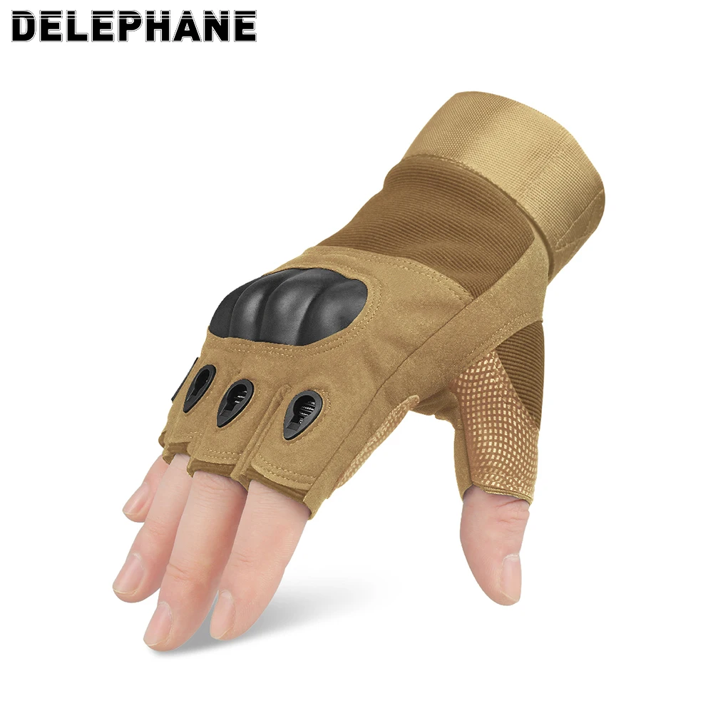 Перчатки тактические без пальцев военные армейские митенки летние для мужчин и