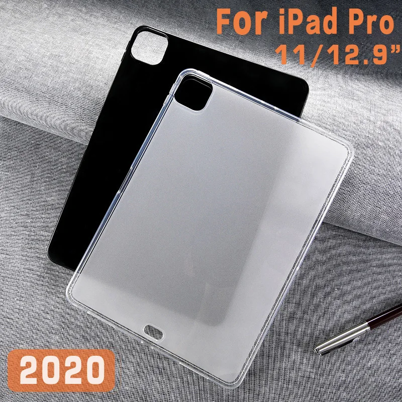 Чехол для планшета 2020 iPad Pro 12 9 чехол 11 силиконовый мягкий Apple дюйма тонкий