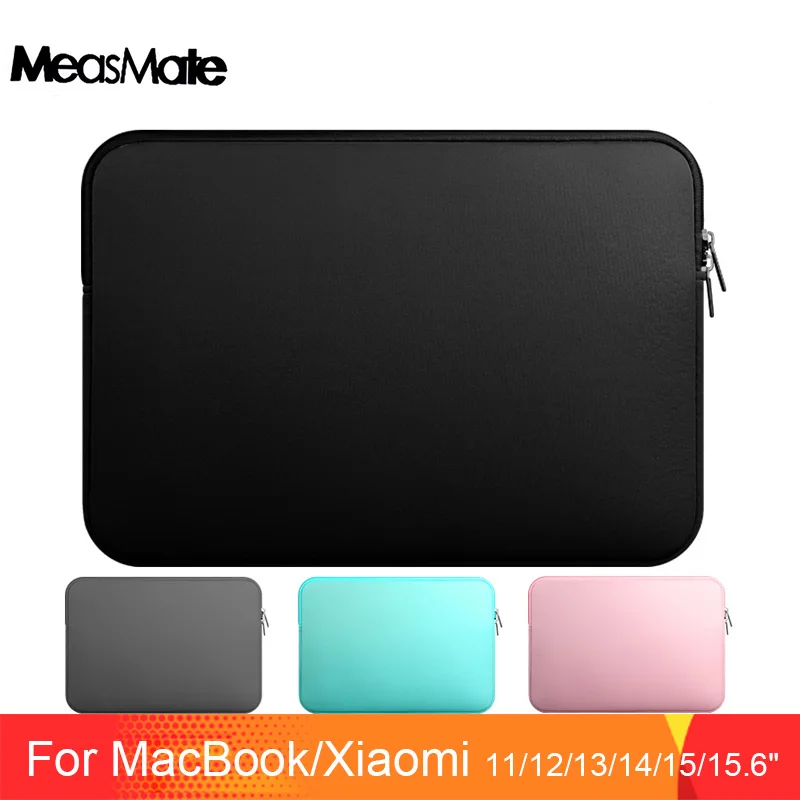 Мягкий чехол для ноутбука Macbook Air 11 12 13 14 15 6 Pro Retina 3 дюйма сумки на молнии Mac Book |
