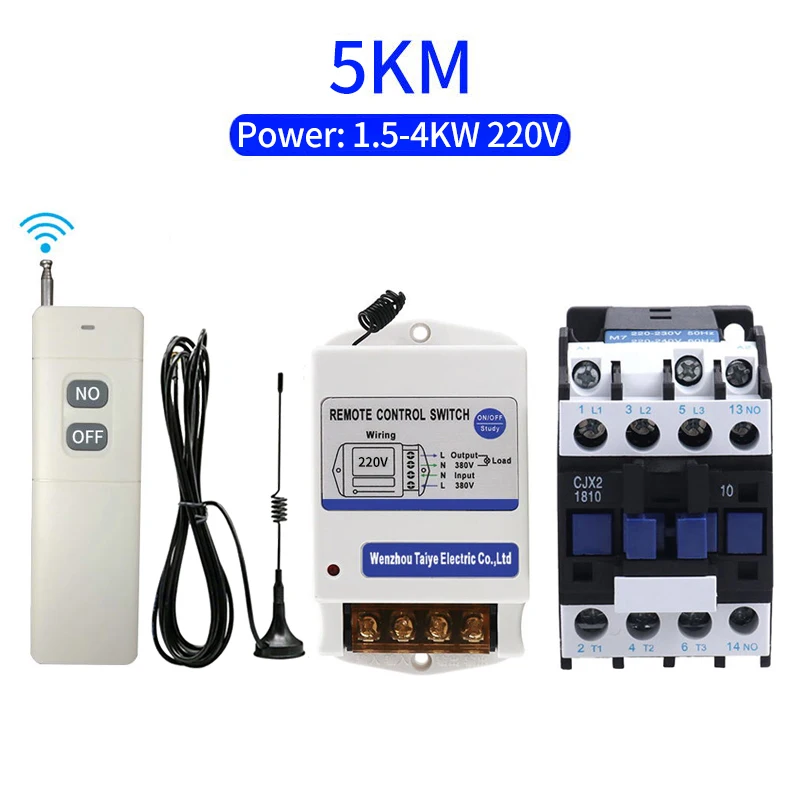 remoto, interruptor industrial sem fio de 220v