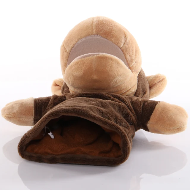 1pcs 25cm Hand Puppet Monkey Animal Plush Toys Baby Educational Hand Puppets Story Pretend Playing Dolls for Kids Children Gifts 5