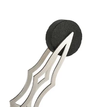 25 см Длина Нержавеющая сталь Sheesha клип Углеродные аксессуары уголь для кальяна Tong