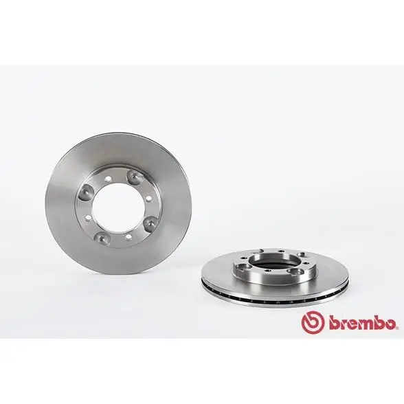 Диск тормозной передний Hyundai Lantra 1.5 95 BREMBO 09A29110