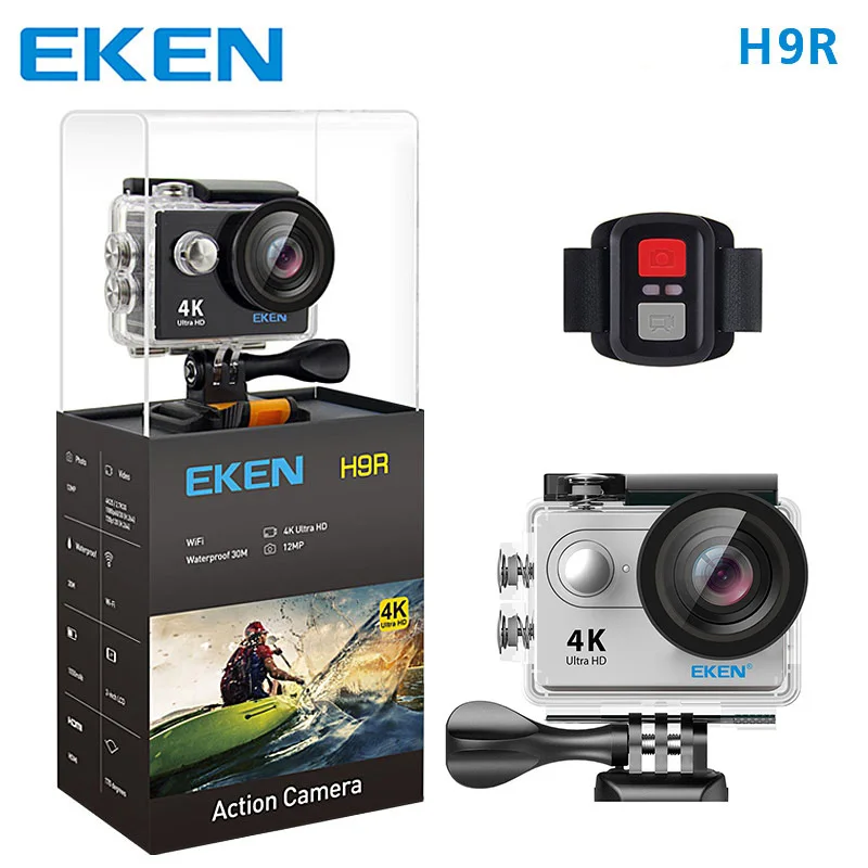 5 pcs H9R, 5 pcs F60 4K action cameras, DHL shipping