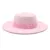 8cm wide brim bowknot bowler hat ladies elegant retro style British woolen jazz hat autumn and winter solid color Panama hat 8