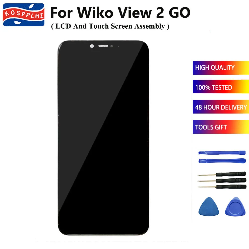 

5.93" For wiko view 2 go LCD + Touch Screen Display Digitizer Assembly+frame Replacement for wiko view2 go view 2go lcd +tools