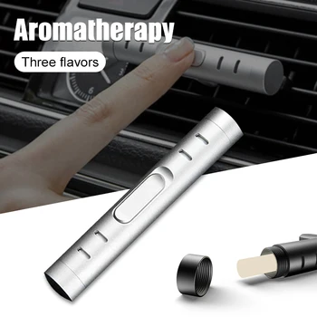 

Car Incense Diffuser Air Freshener Perfume Clip Luxury Car Vent Air Freshener With Three Cores M8617