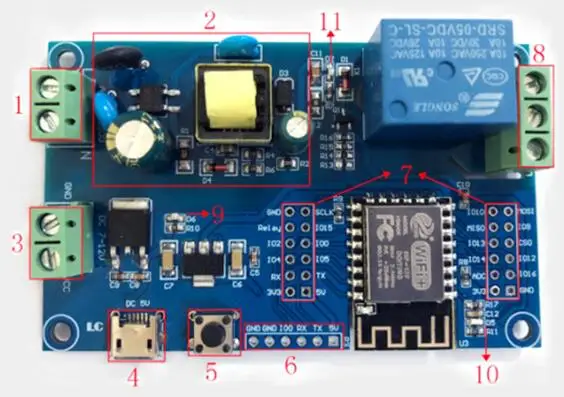 ESP8266 1/4 kanał AC 90-250V/DC 7-30V Wifi bezprzewodowy moduł przekaźnikowy ESP-12F programowalny moduł rozwoju WiFi dla IOT 9 H37663bfacf3c459ea05bfa07908794ab3 ESP8266 1/4 kanał AC 90-250V/DC 7-30V Wifi bezprzewodowy moduł przekaźnikowy ESP-12F programowalny moduł rozwoju WiFi dla IOT