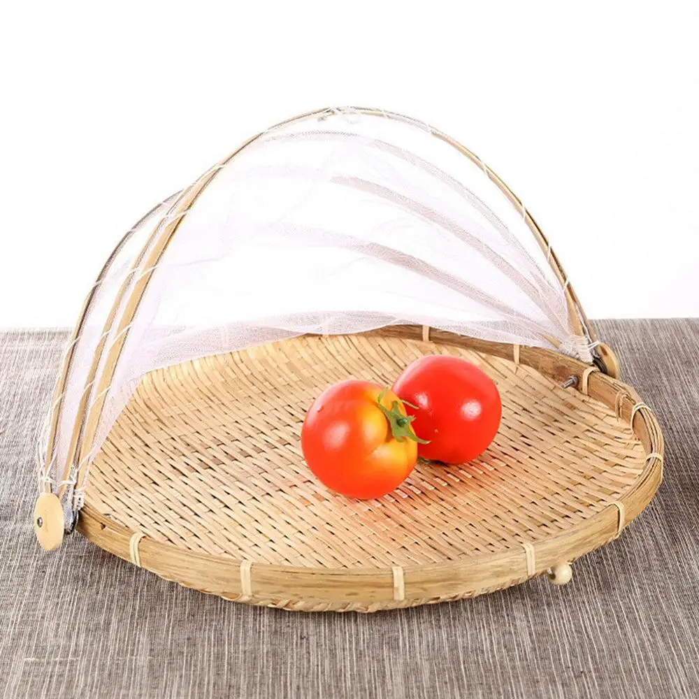 Food Serving Tent Basket Tray Fruit Vegetable Bread Storage Basket Picnic