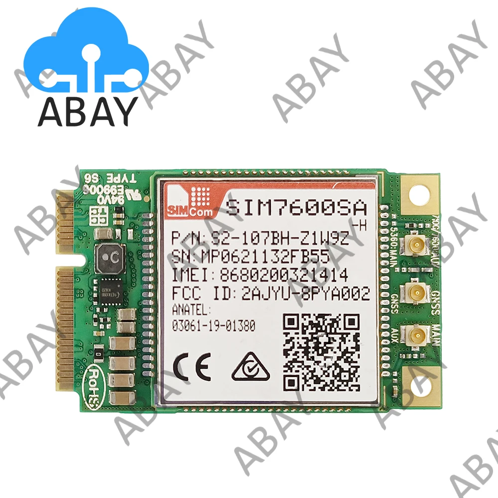 SIMCOM SIM7600SA-H Mini PCIE LTE Cat4 4G многополосный мини-Pcie для Австралии/Новой Зеландии/Южной
