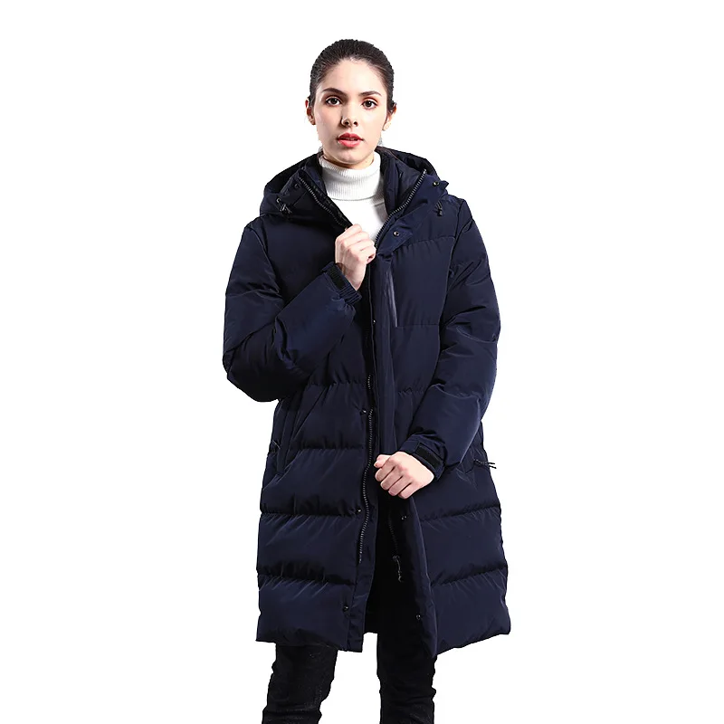 Couple parkas 90% white duck down jacket men women coat casual parkas male black color hooded winter down long jacket outdoor