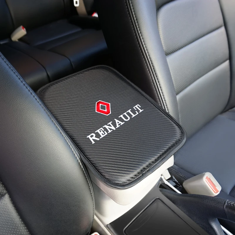 

1PCS Car Armrest Pad Covers Auto Seat Armrests Storage Protection Cushion for Renault koleos duster megane 2 logan renault clio