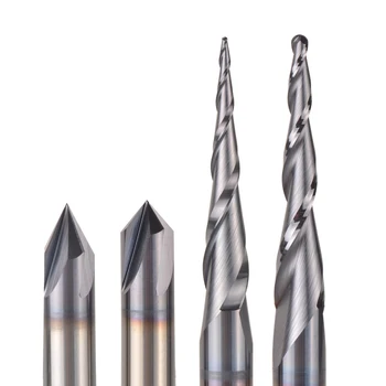 

Engraving Milling cutter set Router Bits End Mill 3.175mm Shank Trimming