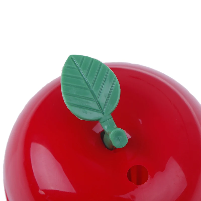 1PCS Fruit Apple Shape Toothpick Holder Plastic Toothpick Box Automatic Press Type Home Decoration