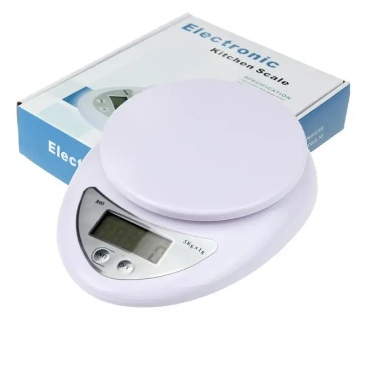 50 개/몫 5kg 디지털 LED 전자 주방 저울 식품 다이어트 우편 저울 전자 저울 SN260