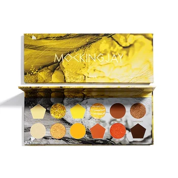 

12 Colors Matte Shimmer Eyeshadow Glitter Eye Shadow Palette Long-lasting Waterproof Eyes Makeup Cosmetic