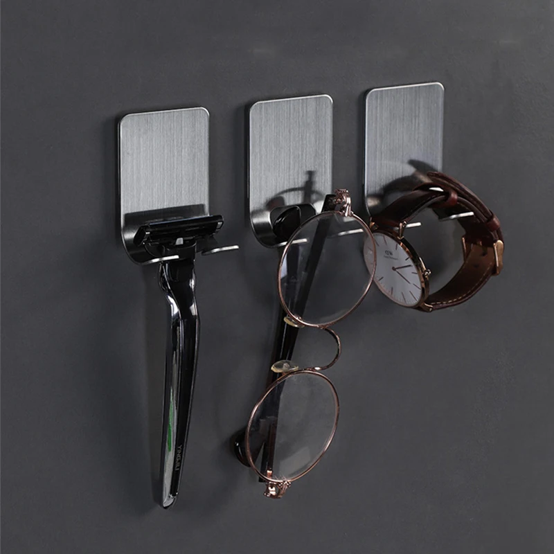 1 pcs razor stainless steel holder for men's razor holder bathroom