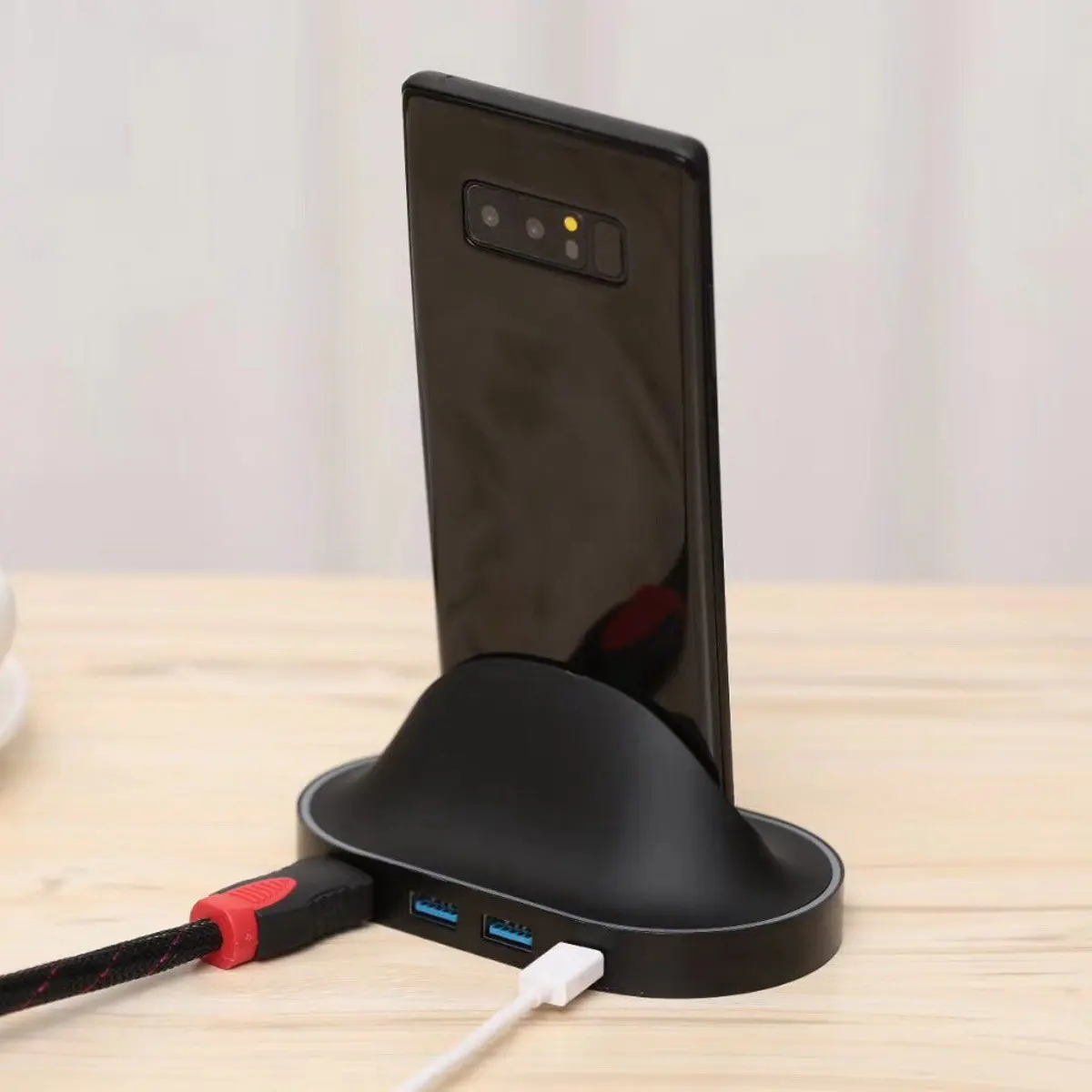 HDMI& Dual 3,0 концентратор и питание USB 3,1 type-C USB-C док-станция для S8 S9 Mate10 P20