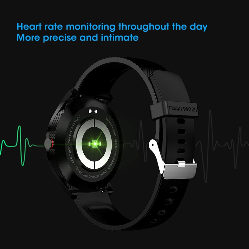  LYKRY L9 Smart Watch ECG Heart Rate Blood Pressure Measure Smartwatch Waterproof Ip68 Watch Men Wom - 4000193364530