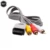 1.8 м 3 RCA Кабель для Nintendo Wii контроллер Консоли Аудио Видео AV Кабель Композитный 480p Позолоченный 3RCA для will Кабель шнур