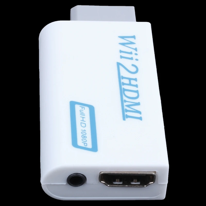 К HDMI Wii2HDMI Full HD FHD 1080P конвертер адаптер 3,5 мм аудио выход Jack