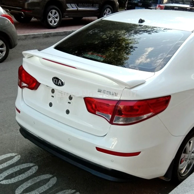 Best Price UBUYUWANT use for Kia K2 spoiler 2011-2015 K2 Spoiler with light High Quality ABS Material Car Rear Wing Spoiler For Kia k2 Best Price UBUYUWANT use for Kia K2 spoiler 2011-2015 K2 Spoiler with light High Quality ABS Material Car Rear Wing Spoiler For Kia k2