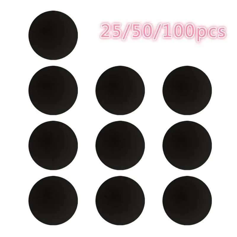 50/100pcs Round Magnetic Discs Flexible Rubber Refrigerator Fridge